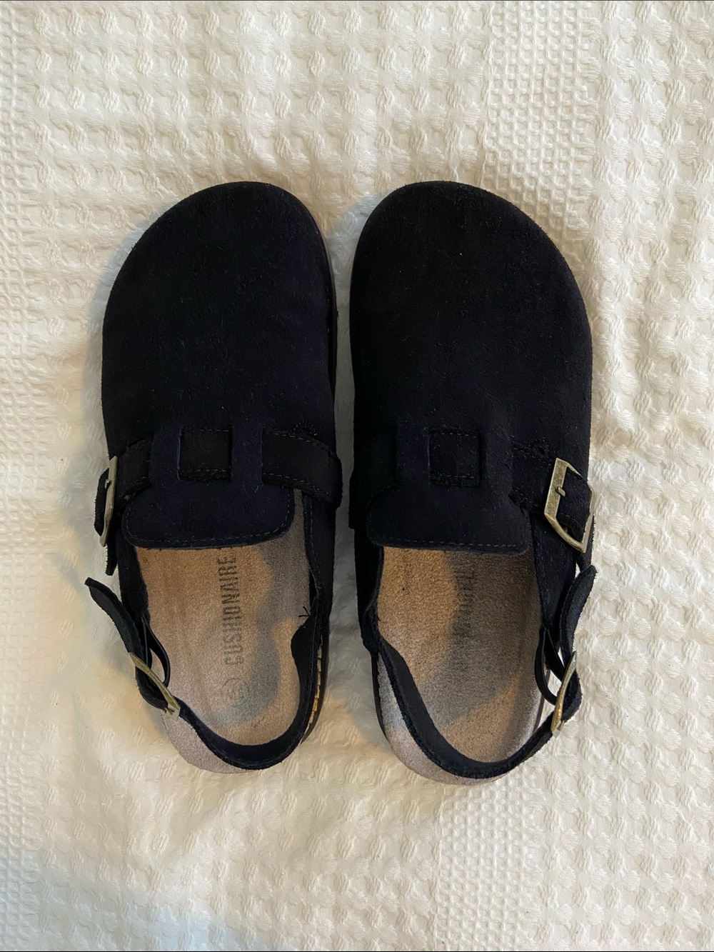 Cushionaire Slingback Clogs